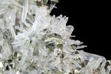 Quartz Crystals With Gleaming Pyrite & Sphalerite - Peru #86999-1